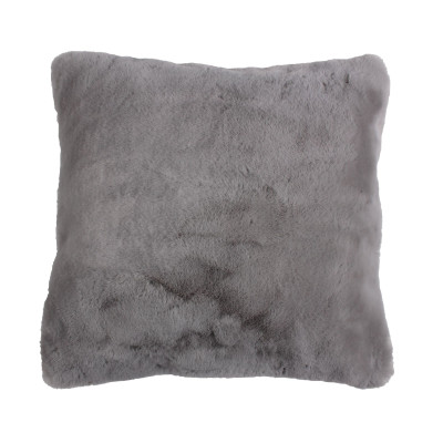Poszewka FURRY 45x45 cm, kol. szary