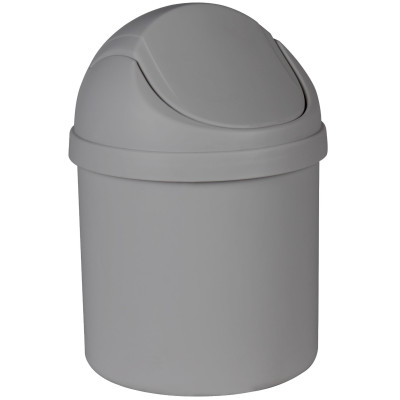 Kosz na śmieci ARTU, 1,25L 13x20cm, kol.antracyt