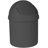 Kosz na śmieci ARTU, 1,25L 13x20cm, kol.czarny