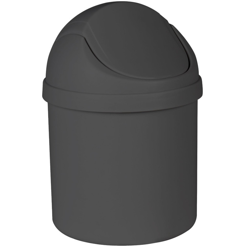 Kosz na śmieci ARTU, 1,25L 13x20cm, kol.czarny