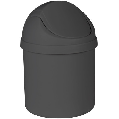 Kosz na śmieci ARTU, 1,25L 13x20cm, kol.czarny