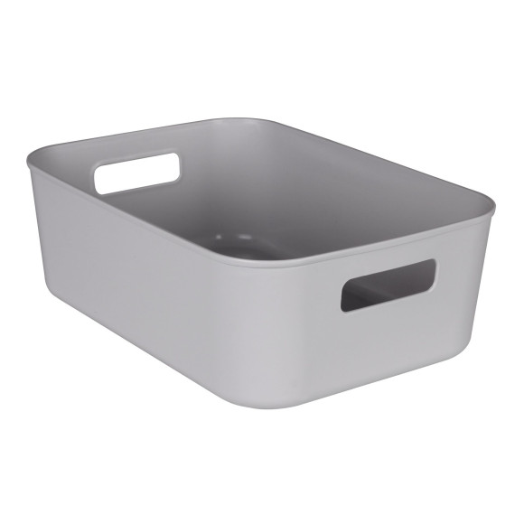 Organizer RENE, rozm. 28x20x9cm, kol. szary