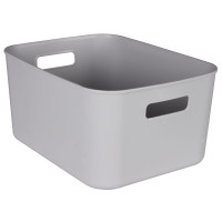 Organizer RENE, rozm. 29x22x14cm, kol. szary