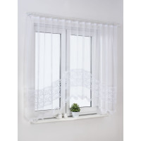 Firana żakardowa VERONIKA, 300/150 cm, kol. biały