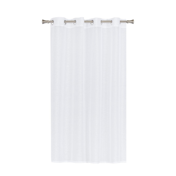 Firana z kółkami SOFIA 140x160 cm, kol. biały