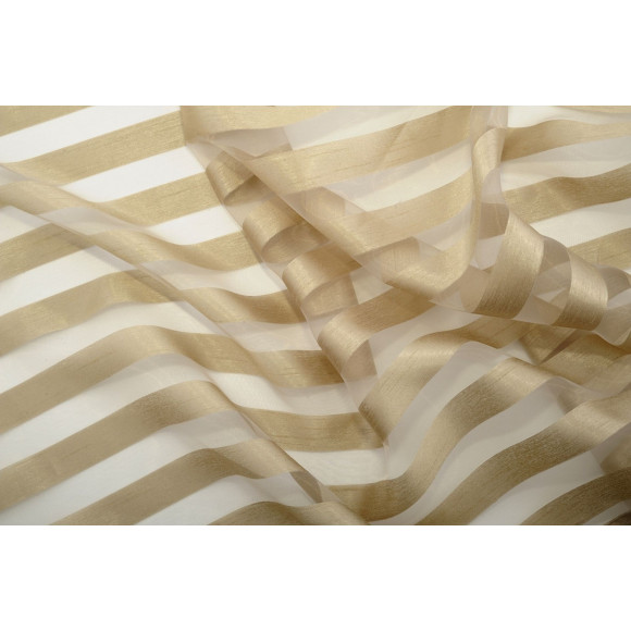 Firanka z szelkami FARO 140/245 cm kol beżowy