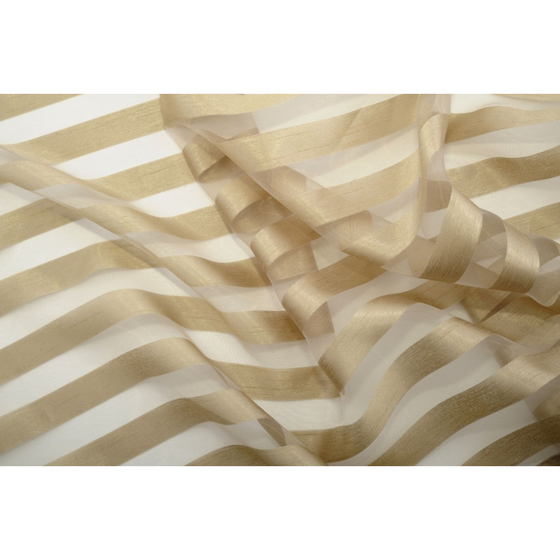 Firanka z szelkami FARO 140/245 cm kol beżowy