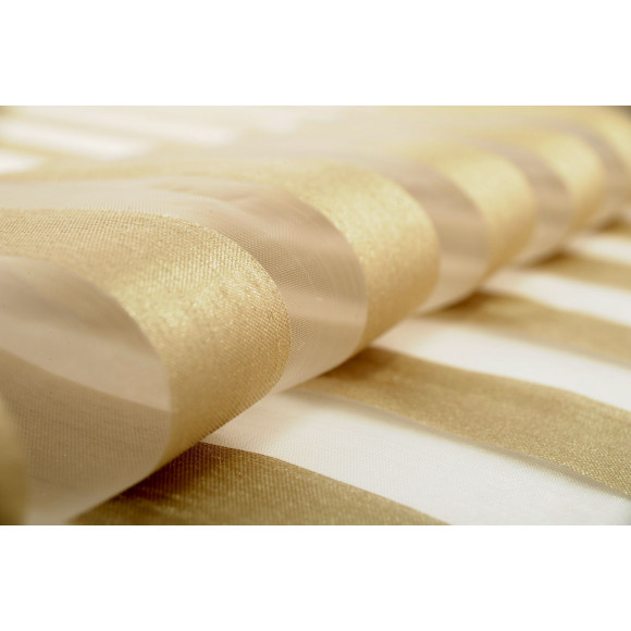 Firanka z szelkami FARO 140/245 cm kol beżowy