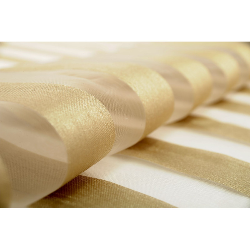 Firanka z szelkami FARO 140/245 cm kol beżowy