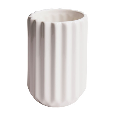 Kubek HARMONY, 7,5x7,5x11cm, kol. kremowy