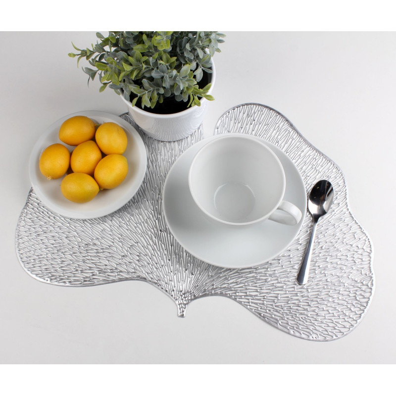 Podkładka MARIKEN,45x30cm, kol.srebrny