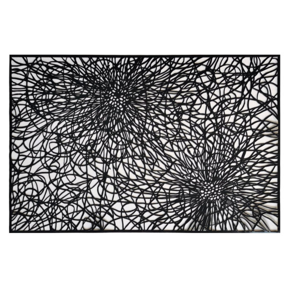 Podkładka WESTA,45x30cm, kol.czarny