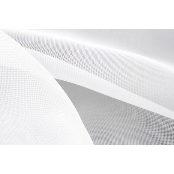 Firanka z taśmą CELINA 290/160 cm kol biały