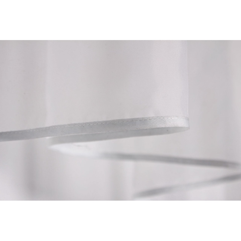 Firanka z taśmą CELINA 290/160 cm kol biały