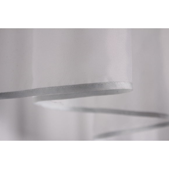 Firanka z taśmą MALWINA 290/160 cm kol biały