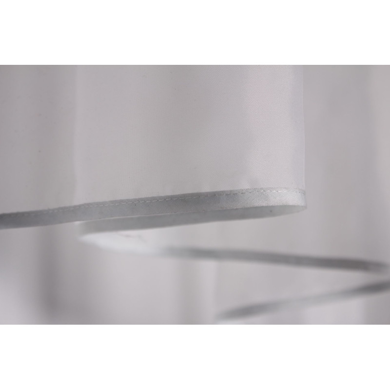 Firanka z taśmą MALWINA 290/160 cm kol biały