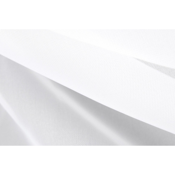Firanka z taśmą MALWINA 290/160 cm kol biały