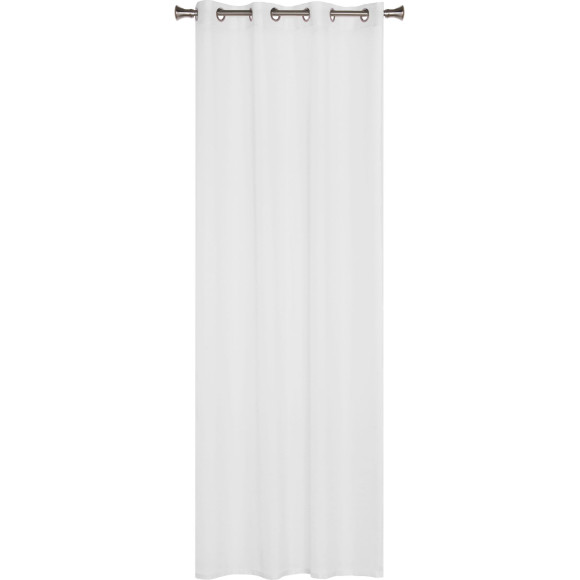 Firana z kółkami SOFIA 140x260 cm, kol. biały