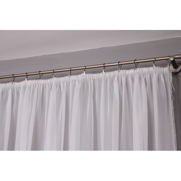 Firanka WINTER z tasma, 300/160 cm kol biały