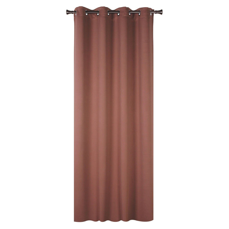 Zasł z kółkami BLACKOUT 140x260cm kol. taupe 4