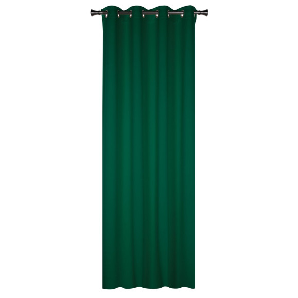 Zasł. z kółkami BLACKOUT 140x260cm kol but zieleń6