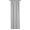 Zasłona FOCUS z taśmą 140x270 cm kol. j szary