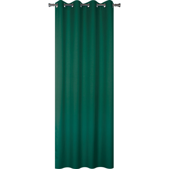 Zasł. z kółkami OXFORD 140/260 cm kolor b. zieleń