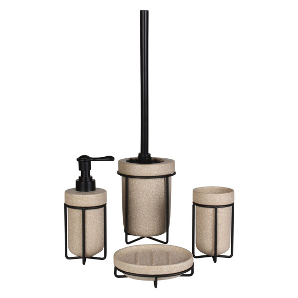 Szczotka do WC GALADO, 10,5x38,5cm, kol.beżowy