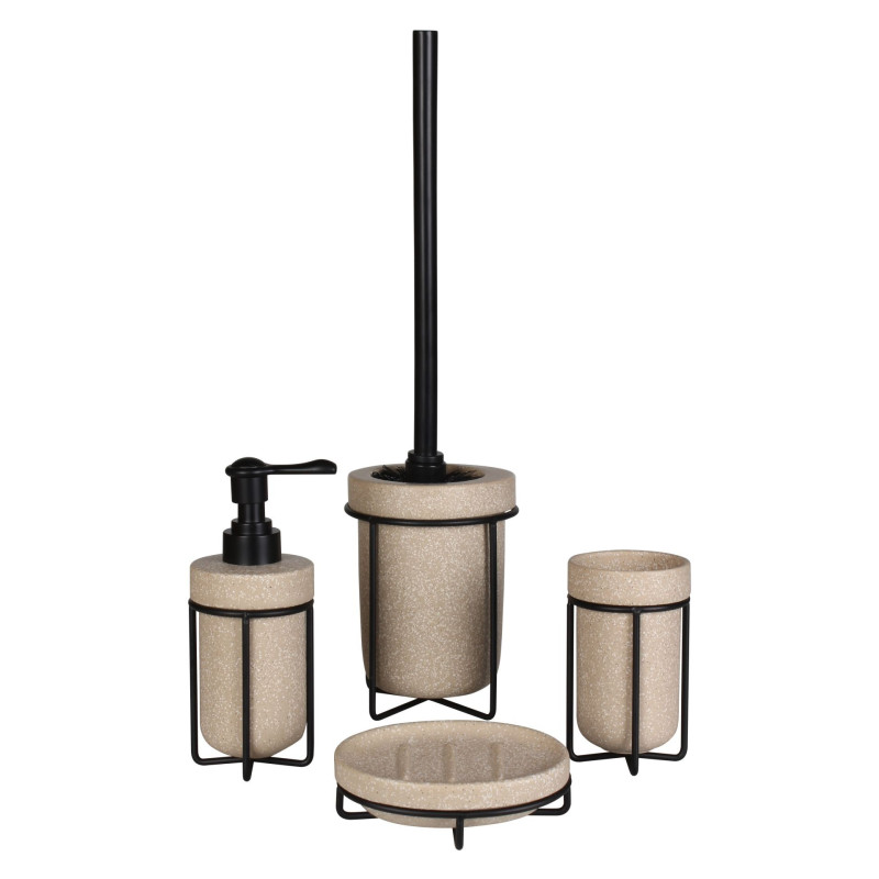 Szczotka do WC GALADO, 10,5x38,5cm, kol.beżowy