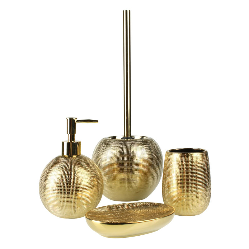 Mydelniczka MIDAS, 13,2x9,5x2,5 cm, kol. złoty