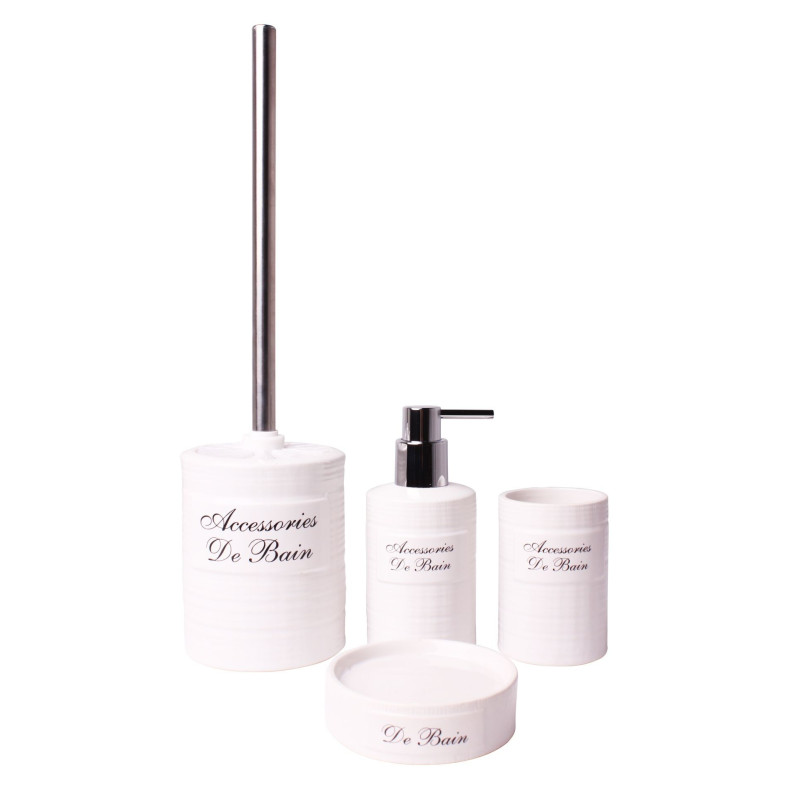 Mydelniczka RINGS, 10x10x3 cm, kol. kremowy