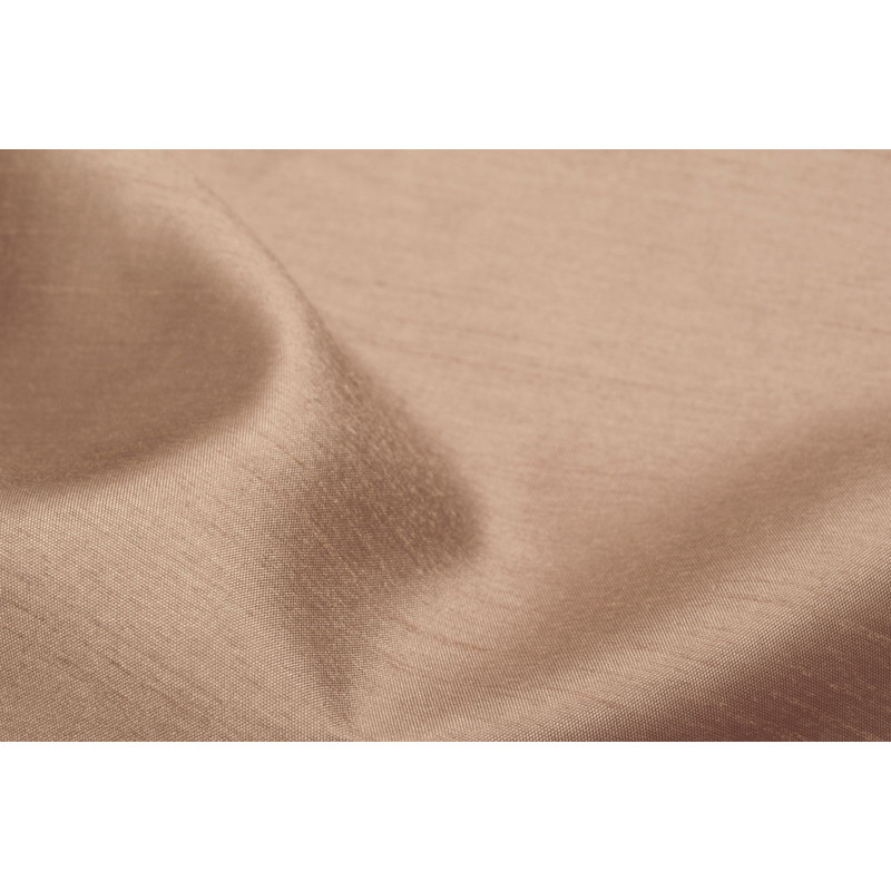 Zasł z kółkami SILK rozm140/250cm kol róż pudrowy