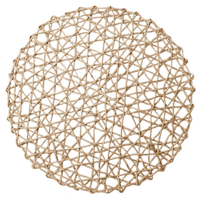 Podkładka CARTA, śr. 38 cm, kol. beżowy