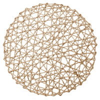 Podkładka CARTA, śr. 38 cm, kol. beżowy