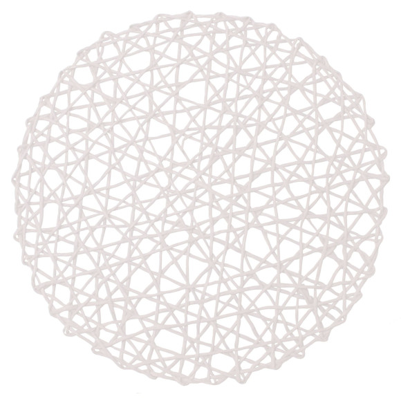 Podkładka CARTA, śr. 38 cm, kol. biały