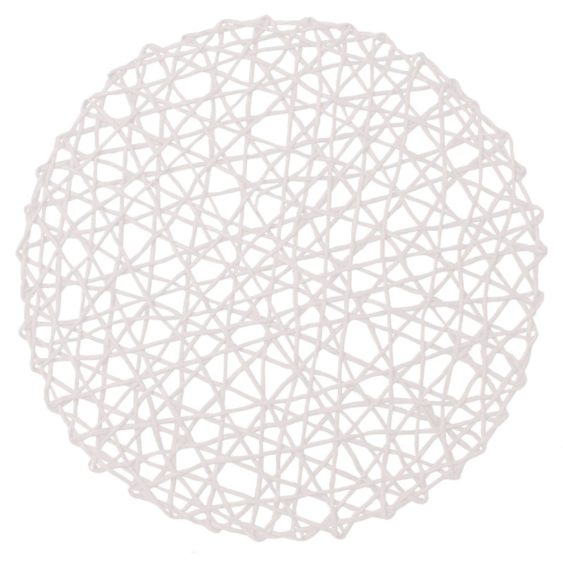 Podkładka CARTA, śr. 38 cm, kol. biały