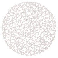 Podkładka CARTA, śr. 38 cm, kol. biały