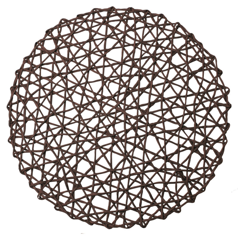 Podkładka CARTA śr.38 cm, kol. brązowy