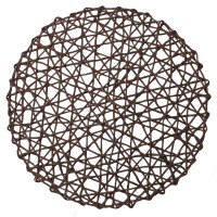 Podkładka CARTA śr.38 cm, kol. brązowy